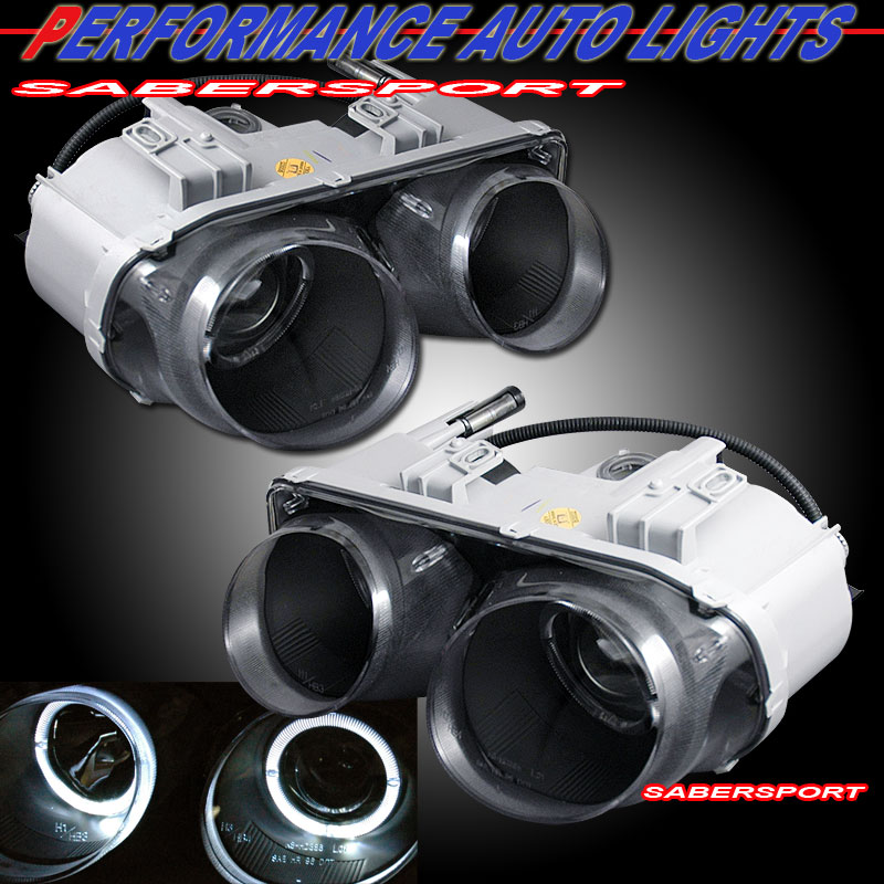 ACURA INTEGRA 94-97 PROJECTOR H.L HALO BLACK CLEAR