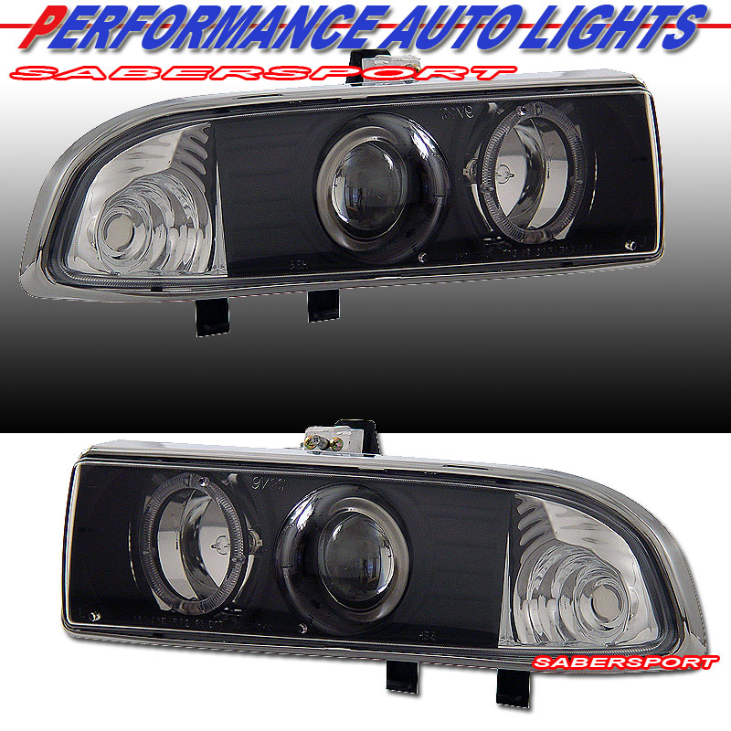 CHEVY S10 / BLAZER 98-04 PROJECTOR H.L HALO BLACK CLEAR