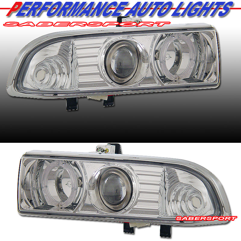 CHEVY S10 / BLAZER 98-04 PROJECTOR H.L HALO CHROME CLEAR