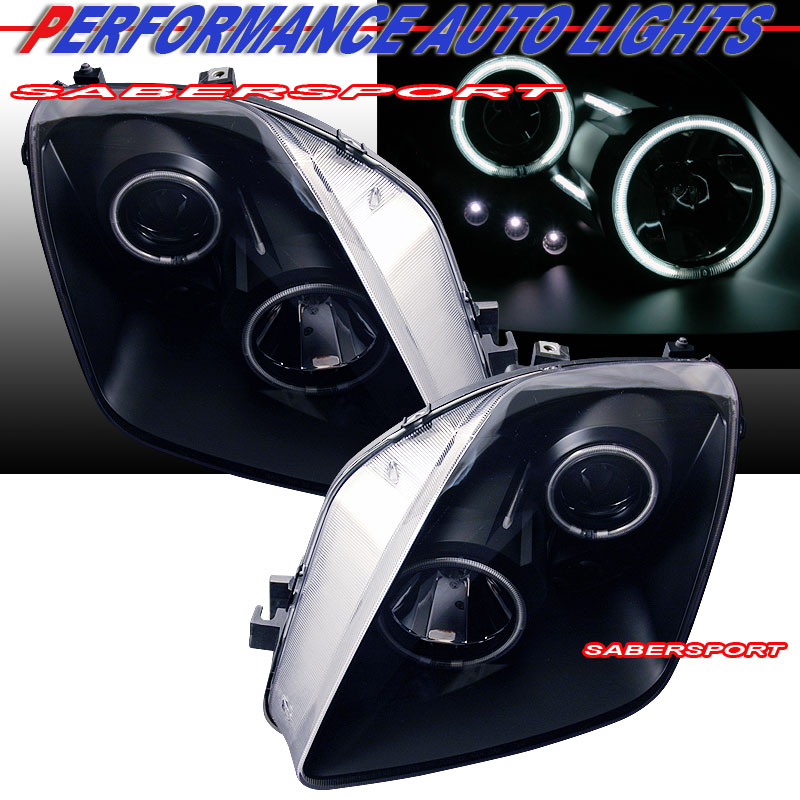 HONDA PRELUDE 97-01 PROJECTOR LED H.L HALO BLACK CLEAR (CCFL)