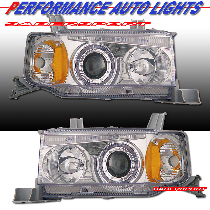 SCION XB 03-06 PROJECTOR H.L HALO CHROME CLEAR AMBER