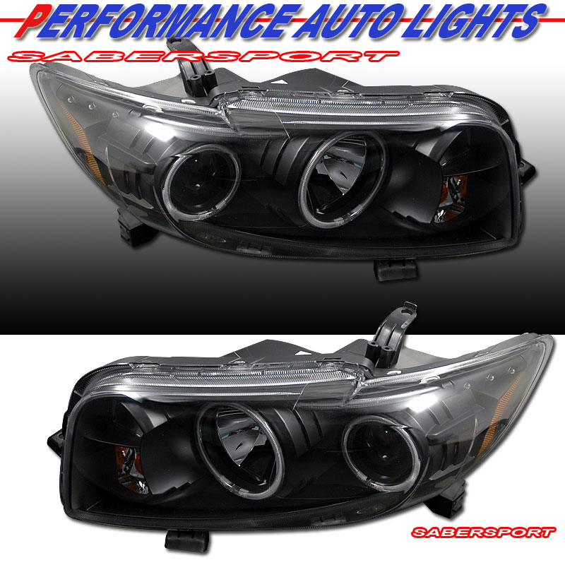 SCION XB 08 UP PROJECTOR H.L HALO BLACK CLEAR AMBER