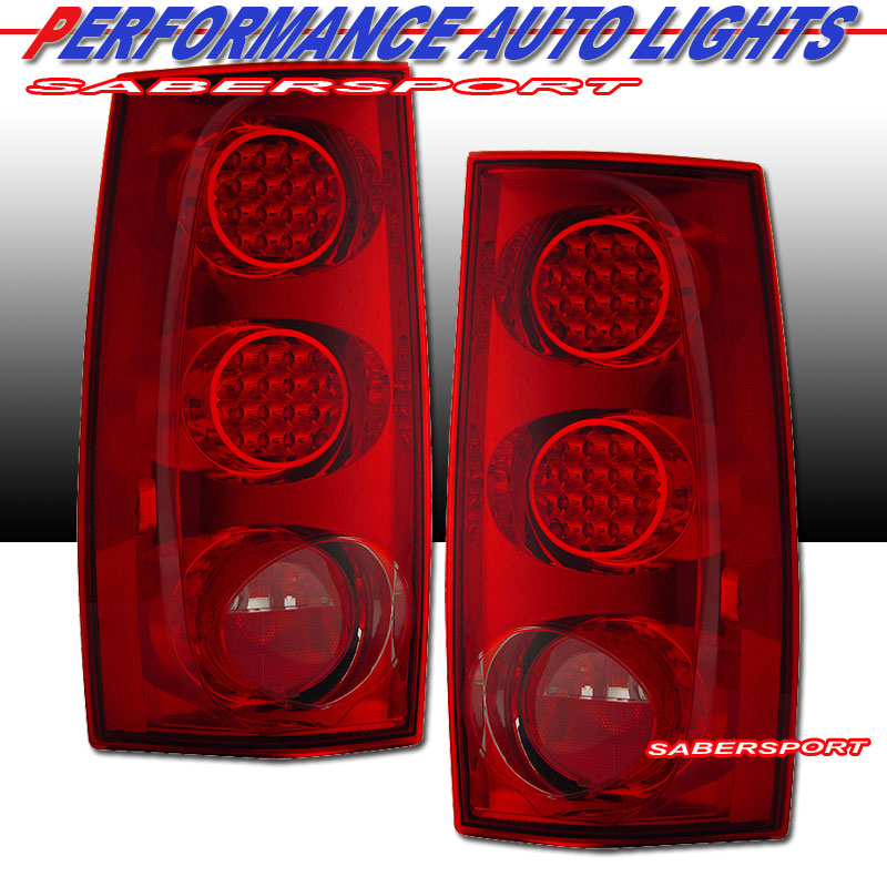 CHEVY  TAHOE / SUBURBAN 07-UP LED T.L G2 RED/CLEAR