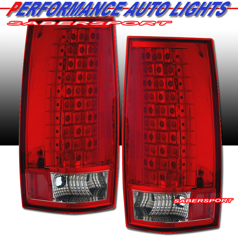 CHEVY TAHOE / SUBURBAN 07-UP LED G3 T.L RED/CLEAR