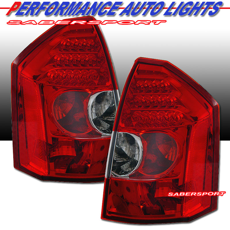 CHRYSLER 300 / 300C 05-07 L.E.D T.L RED/CLEAR