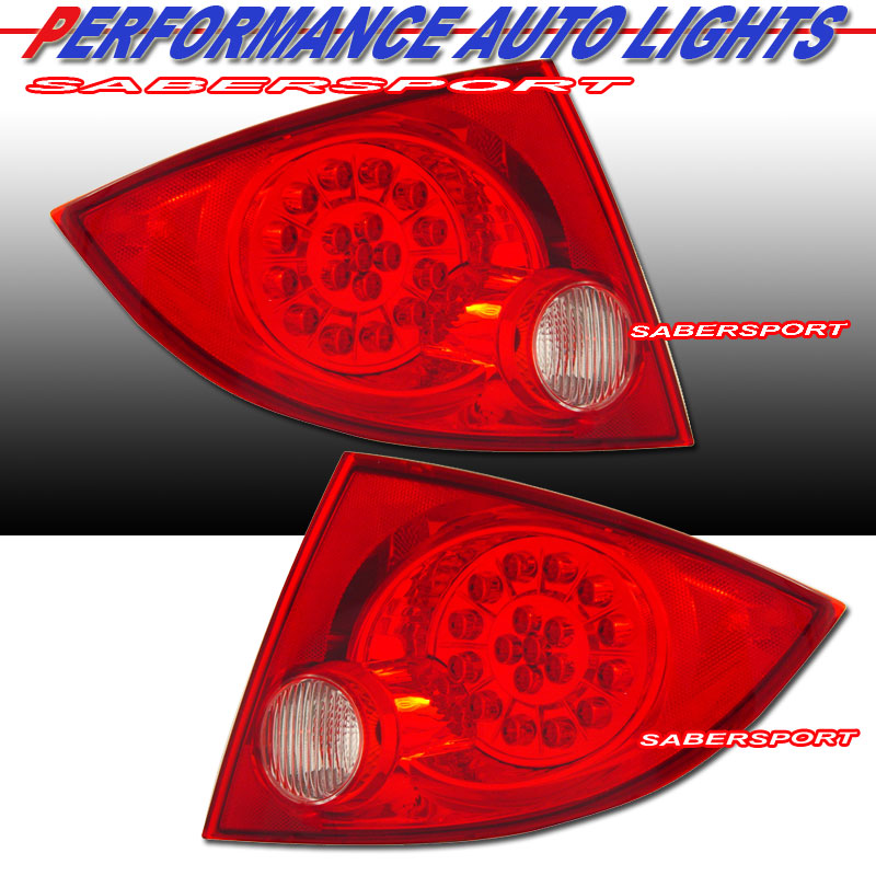 CHEVY COBALT 05-UP LED 4 DR T.L RED/CLEAR