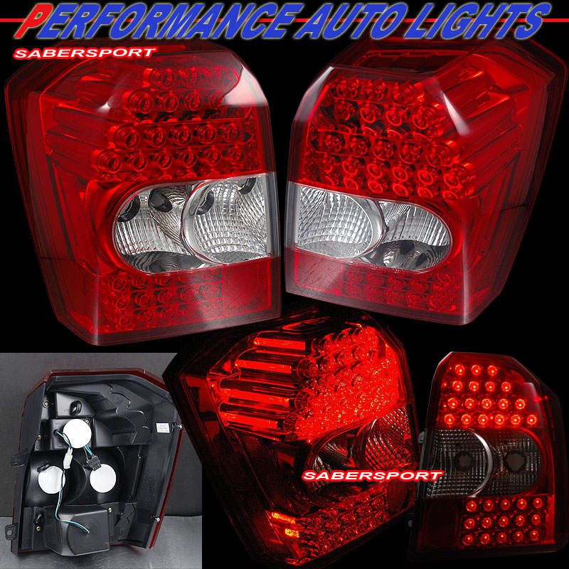 DODGE CALIBER 07 UP L.E.D T.L  RED/CLEAR