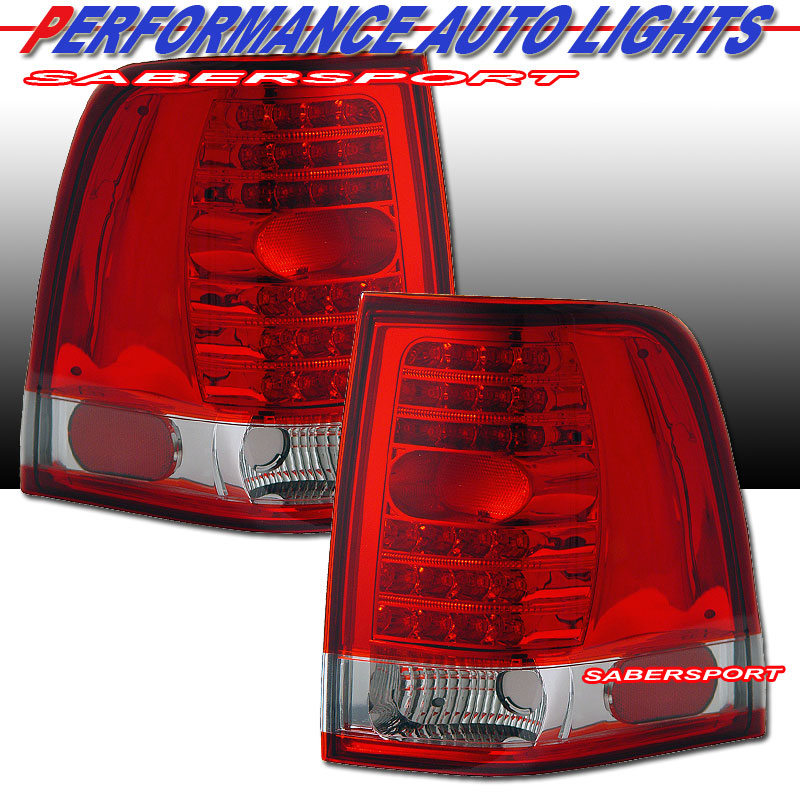 FORD EXPEDITION 03-06 L.E.D T.L RED/CLEAR