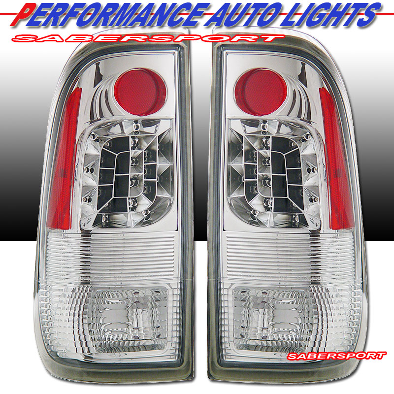 FORD F-150 97-03 L.E.D T.L CHROME