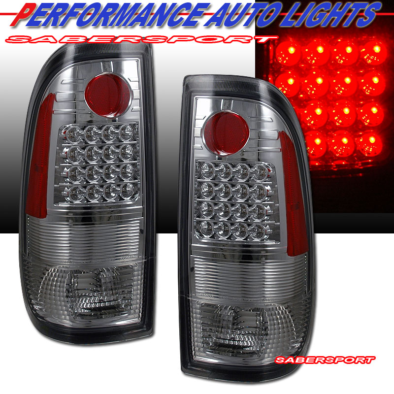 FORD F150/F250 97-03 L.E.D T.L G2 ALL CHROME