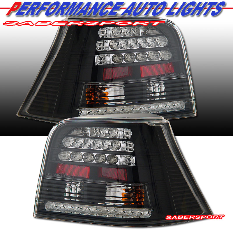 VOLKSWAGEN GOLF 99-01 LED T.L BLACK