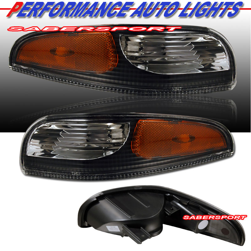 CHEVY CORVETTE 97-04 B.L EURO BLACK AMBER