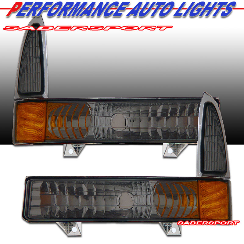 FORD EXCURSION 00-05/SUPER DUTY 99-04 FRONT B.L SMOKE AMBER