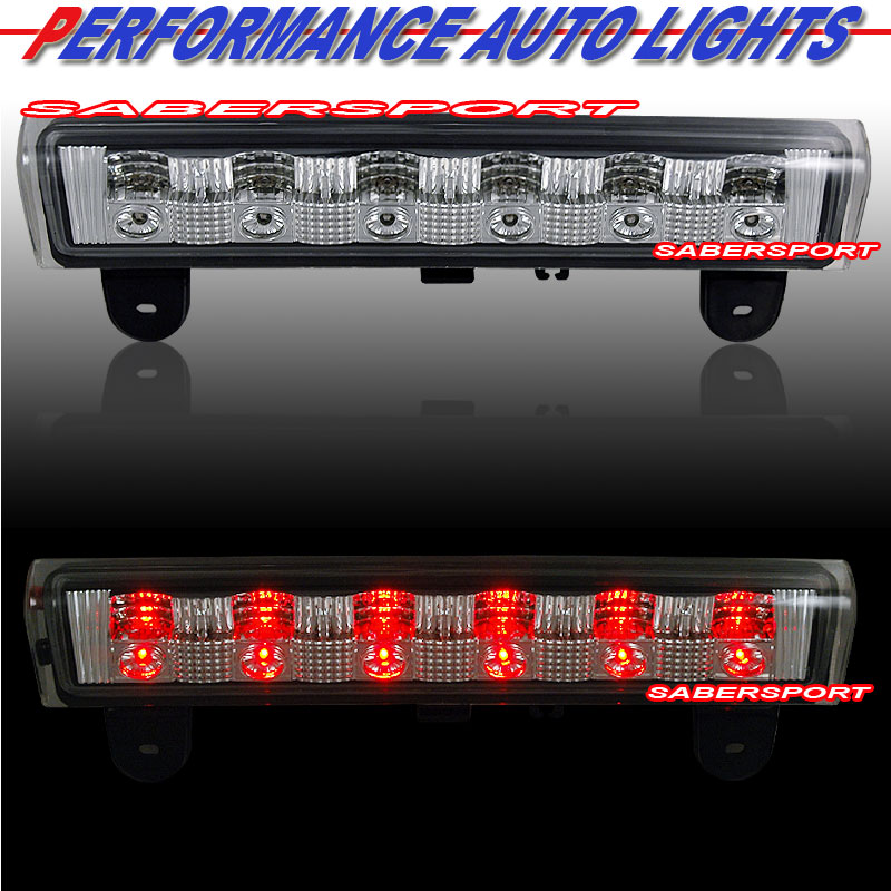 CHEVY TAHOE / SUBURBAN / G.M.C DENALI 00-06 L.E.D 3RD BRAKE LIGHT ALL CHROME