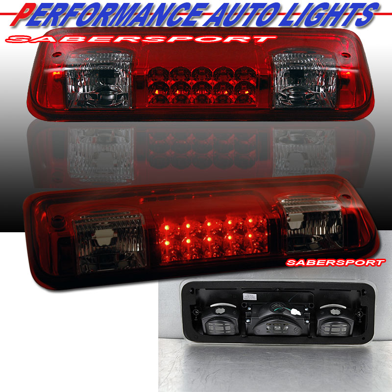 FORD F-150 04 UP 3RD BRAKE LIGHT LED RED/SMOKE